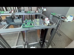 SS304 Penyaring sidik jari Pengelolaan entri Penyaring ayunan kaca