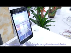 Resolusi tinggi 200W Sistem Hadir ID Wajah Sistem Kontrol Akses Deteksi Wajah