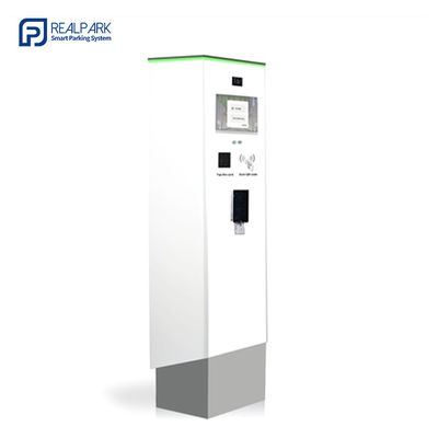 Beli Kios Tiket Parkir dengan Pembaca Kartu NFC QR Code Mesin Tiket Keluar 10,1 inci online manufacture