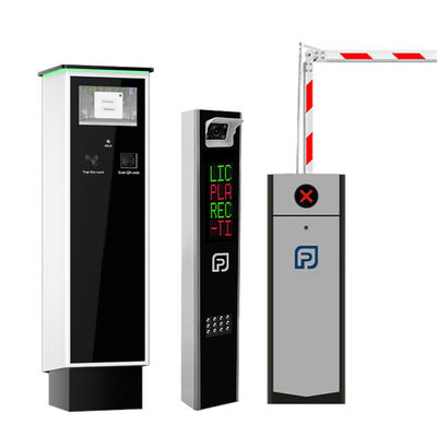 10.1 inci Warna Layar LCD Smart Tiket Exit System dengan NFC Card dan Tiket Printer Solusi Parkir Ultimate