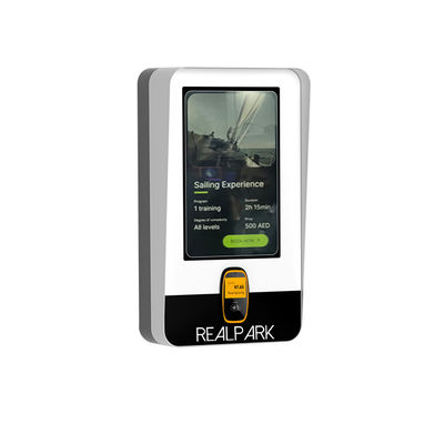 21.5 inci LCD Touchscreen Quick Exit Payment Kiosk untuk transaksi biaya parkir yang mudah dalam sistem LPR